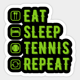 Funny Tennis Gift Sticker